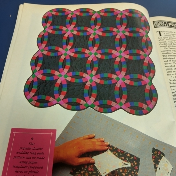 Vintage Quilt Craft Magazine August 1993 Quilting Quilt Patterns - Picture 5 of 10